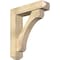 Ekena Millwork Legacy Craftsman Rough Sawn Bracket w/ Offset Brace, Douglas Fir, 6"W x 24"D x 28"H BKT0604X24X28LEC04RDF - alternate 1